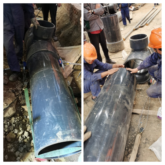 大口徑PVC工業管 外徑225-710(圖1) 大口徑PVC工業管 外徑225-710(圖1)